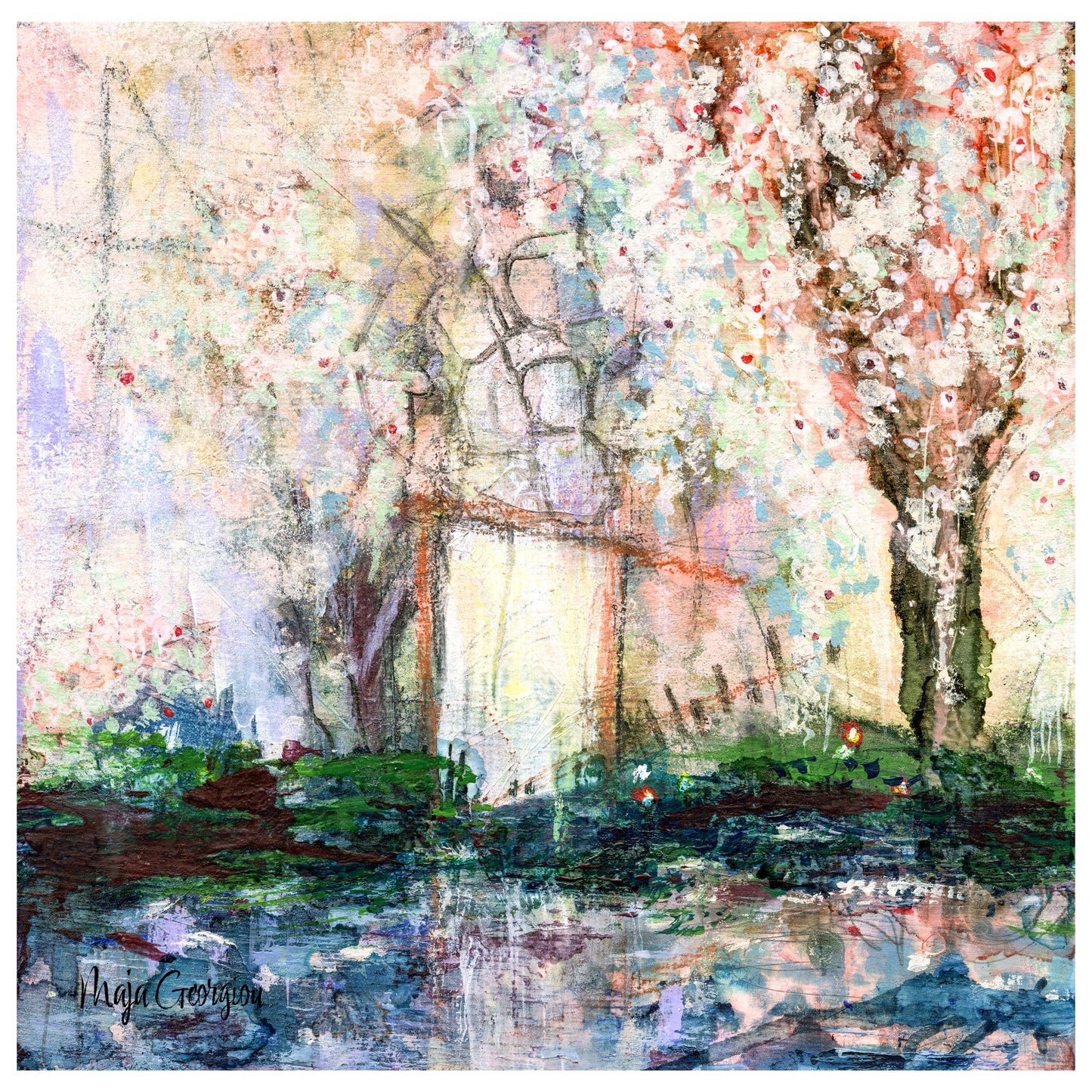 Where the Water Holds the Sky - Fine Art Giclée Print