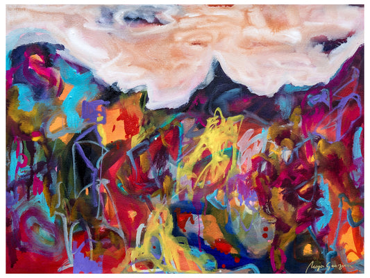 Where Children and Wild Horses Run Free - Fine Art Giclée Print