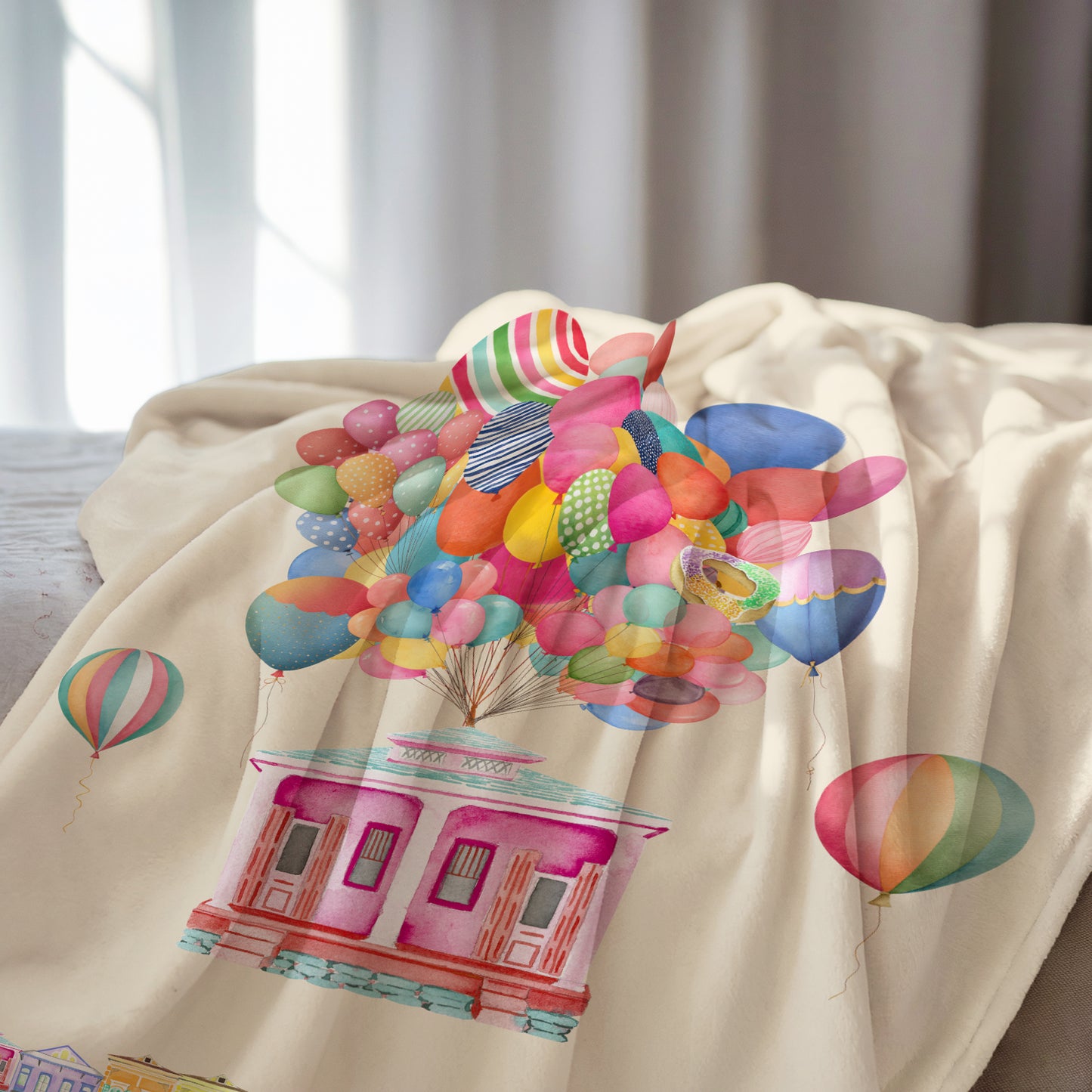 Velveteen Plush Blanket - NOLA Ivory (2.O)