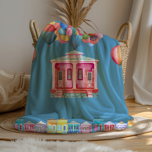 Velveteen Blanket Plush - NOLA Blue (2.0)