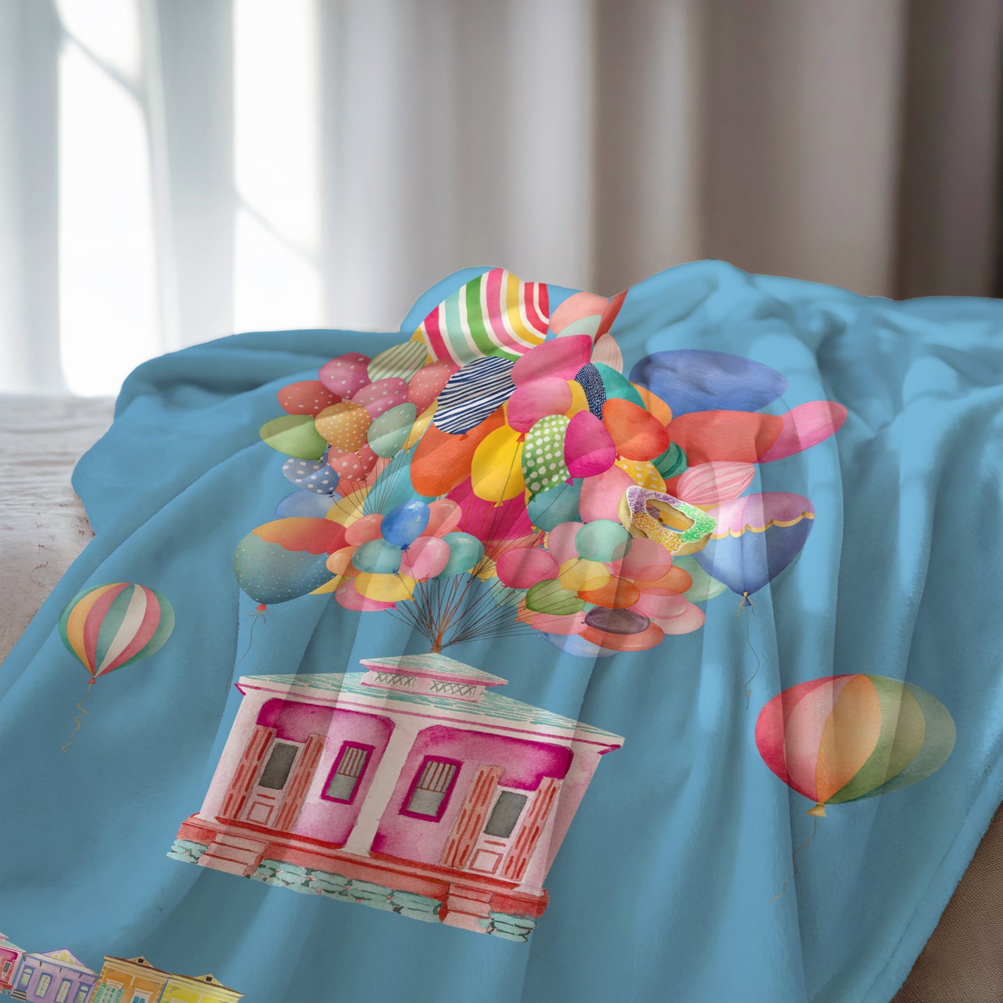 Velveteen Blanket Plush - NOLA Blue (2.0)