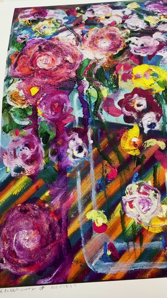 A Kaleidoscope of Peonies