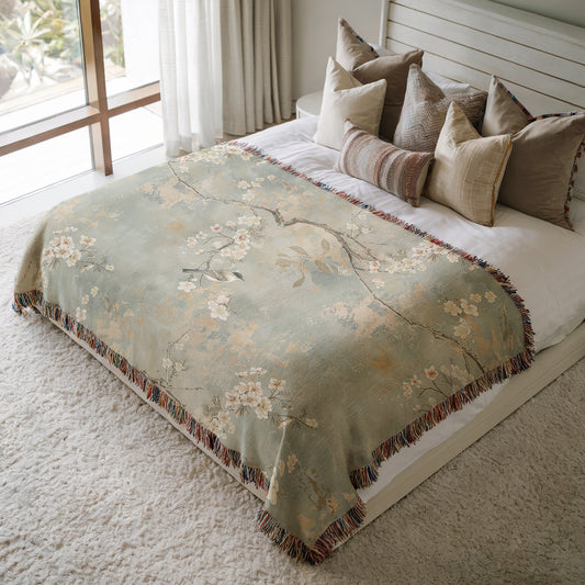 Woven Blanket - Vintage Wallpaper